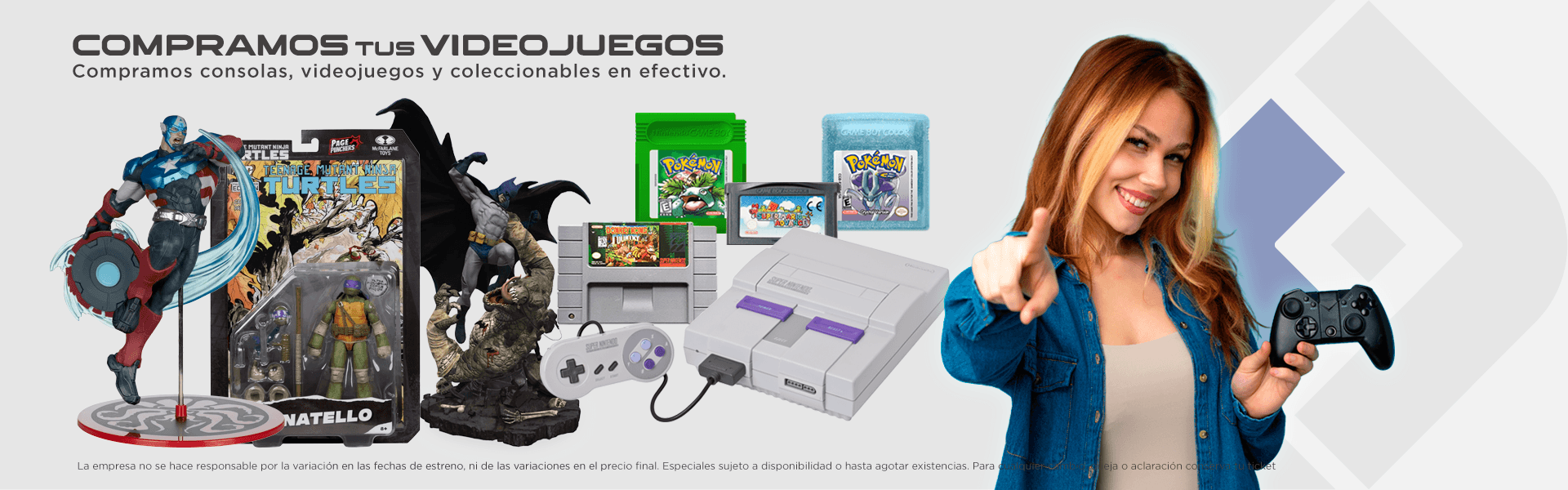 Compramos tus videojuegos