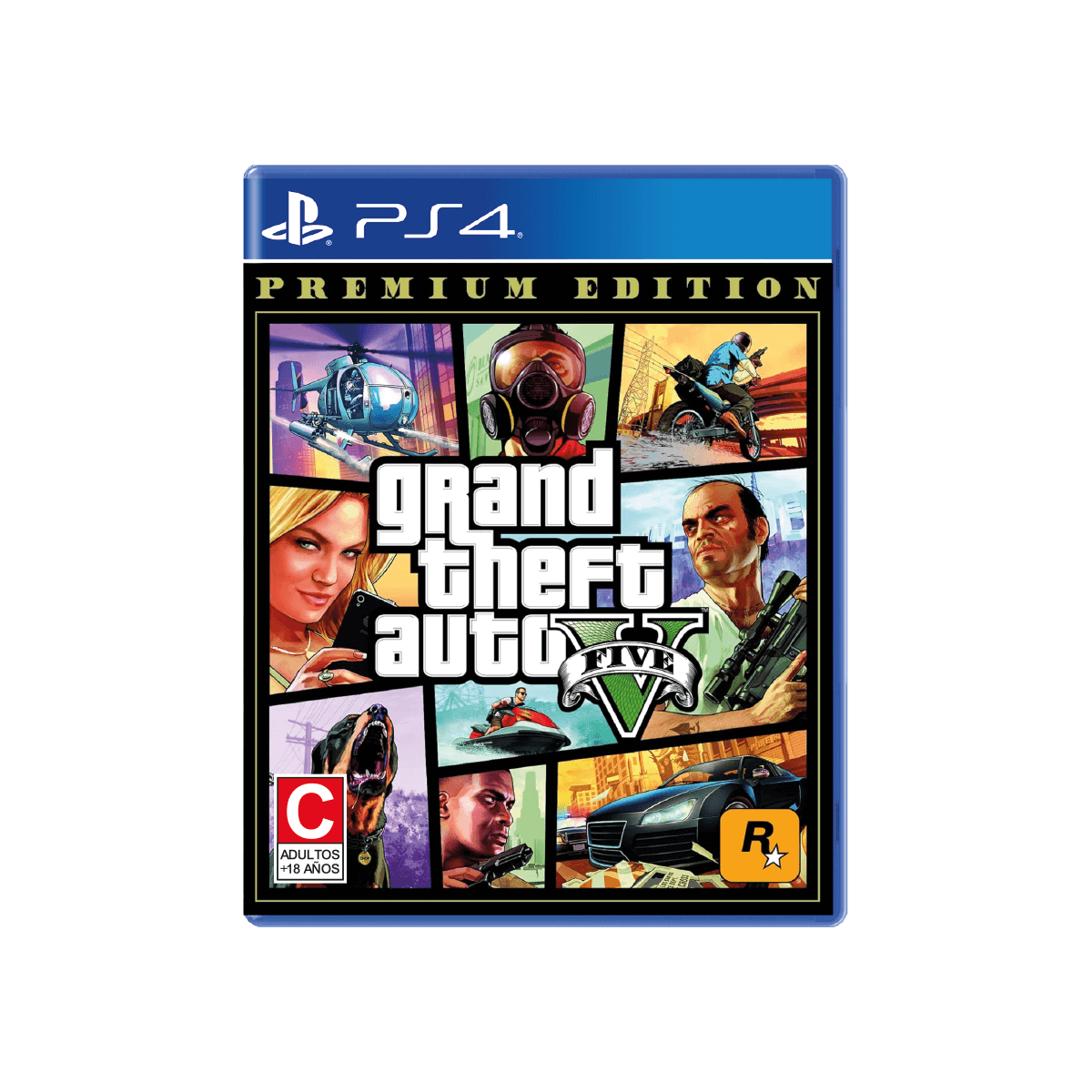 GTA V PS4 Premium Edition Portada