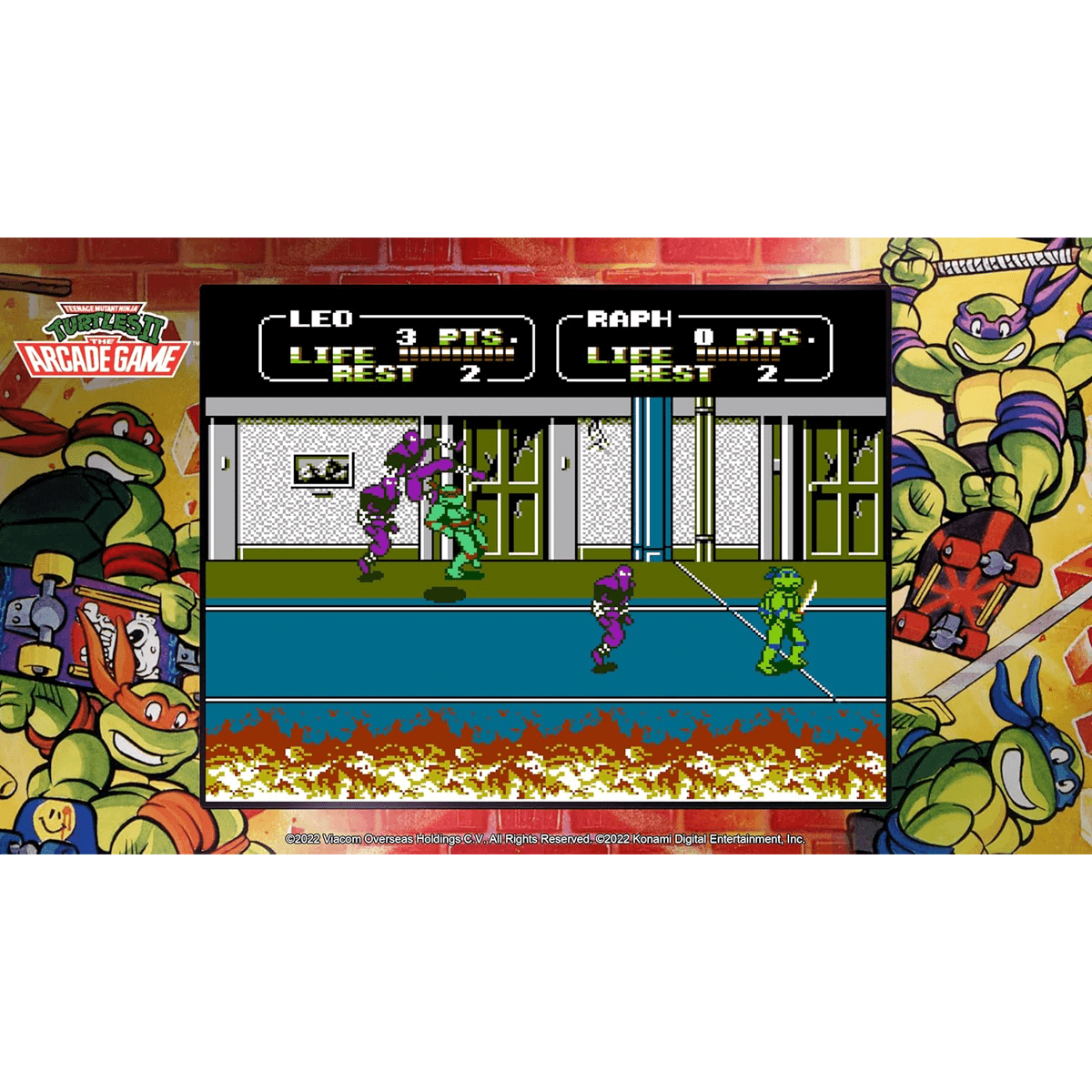 Tortugas Ninja The cawabonga Nintendo Switch In Game Image