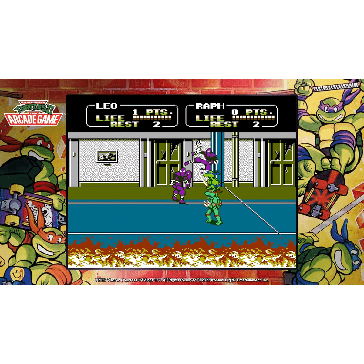 Tortugas Ninja The cawabonga Nintendo Switch In Game Image
