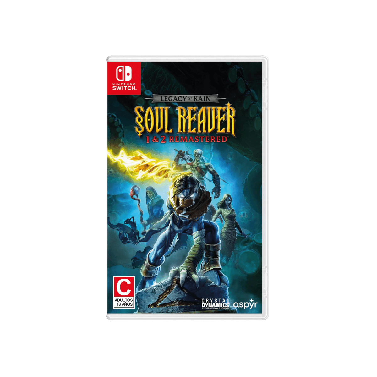 Legacy of Kain: Soul Reaver 1 & 2 Remastered Nintendo Switch Portada