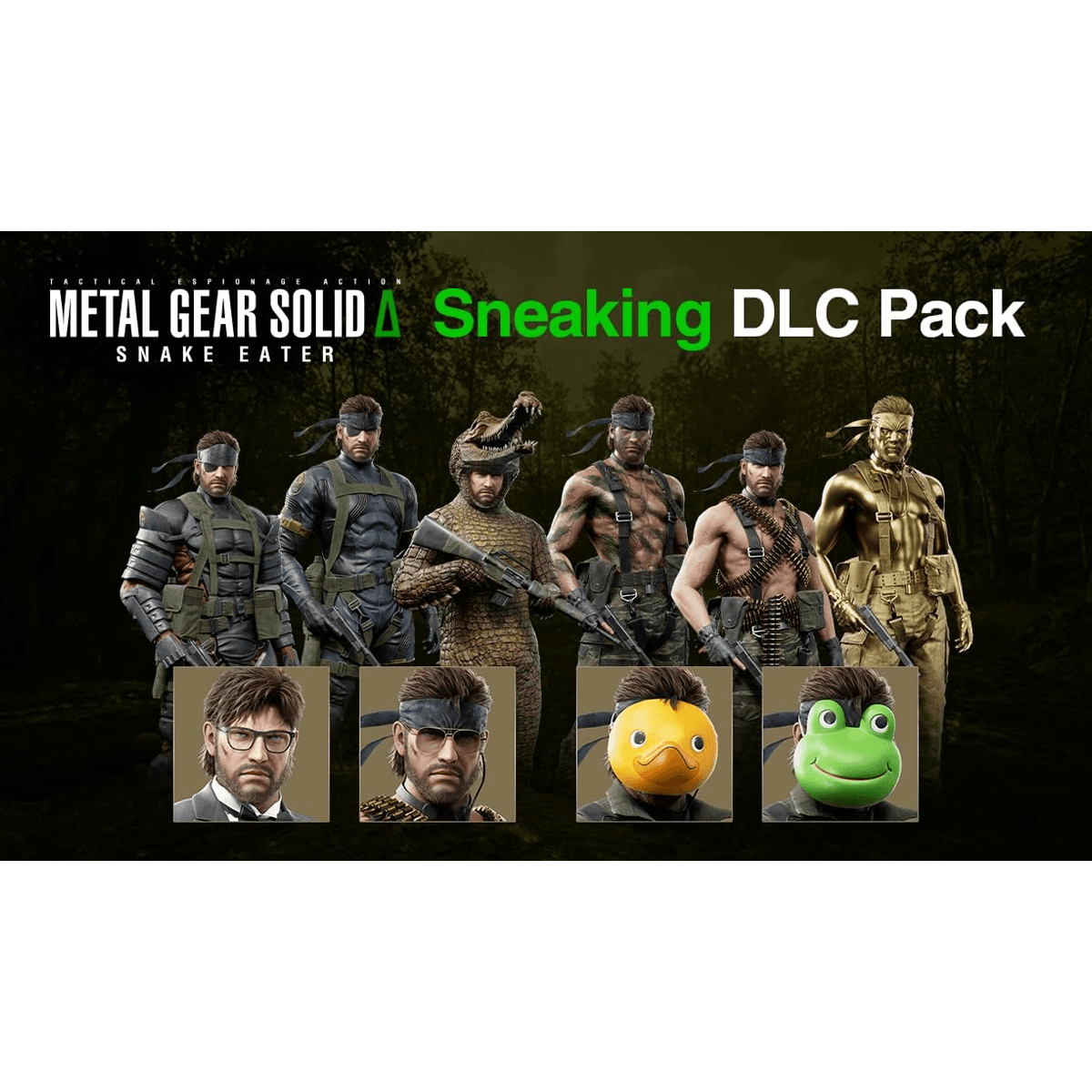 Metal Gear Solid Sneake Eater PS5 Skins Imagenes Publicitarias